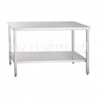 Стол островной СПРО-7-6 без борта, нержавейка