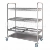 Тележка для тарелок и стаканов ТТС-Л-3-1200.600-02