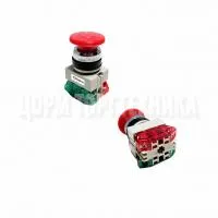 Кнопка СТОП Ø25мм 600V 10A ММУ-1000,2000