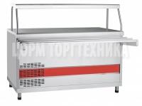 Прилавок холодильный ПВВ(Н)-70КМ-01-НШ (плоский стол,открытый 1500мм)