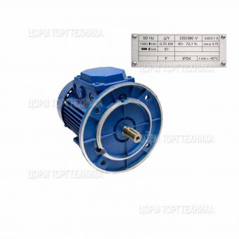 Двигатель АИР71В4 БУ2,220/380В, 0,75кВт,1500об/мин 12000060805