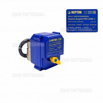 Кран с электроприводом Neptun Bugatti Pro 220В 1/2 ПКА-20 120000026776