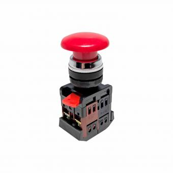 Кнопка СТОП AEA-22 220В NO+NC красная EKF