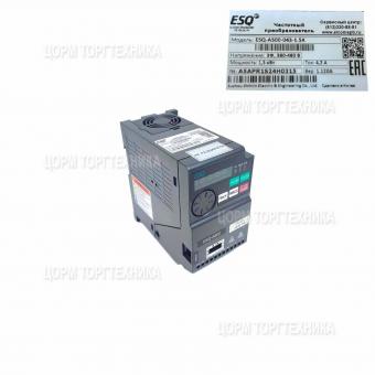 Преобразователь частотный ESQ-A500-043-1,5К 1,5кВт 400В ПКА-ПП2 12000032390